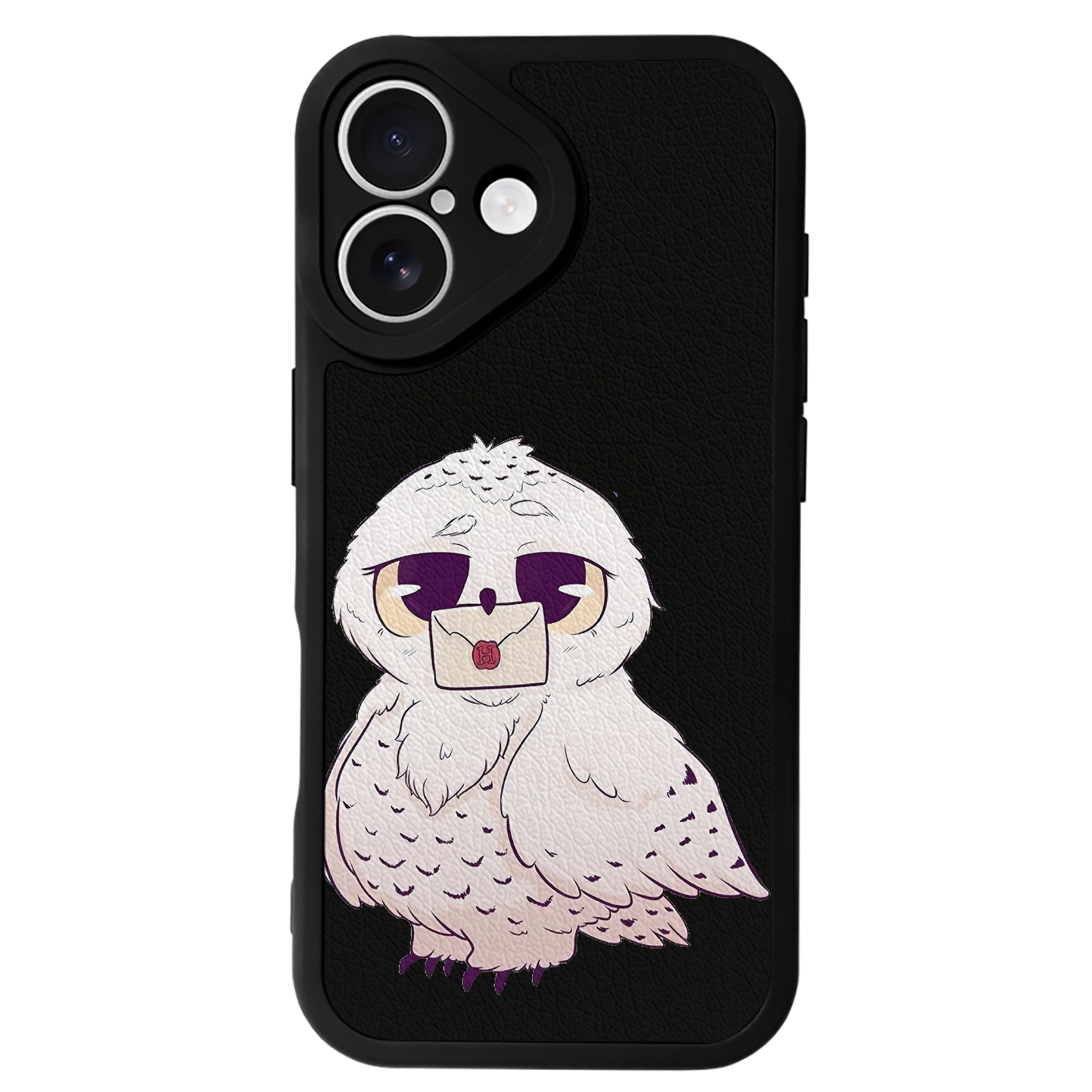 （画像用） Harry Potter ハリー・ポッターシリーズ 【iPhone 16シリーズ対応】シリコンスマホケース（レザー調） 材質：シリコン